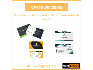 CARTE DE VISITE