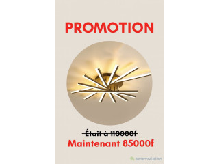 Promotion lustre plafonnier led pour salon