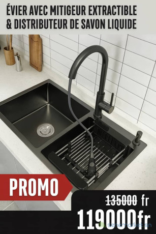 evier-2-bacs-multifonction-avec-robinet-mitigeur-extractible-noir-big-0