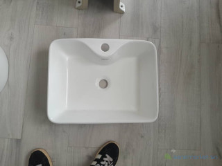 Vasque simple blanc