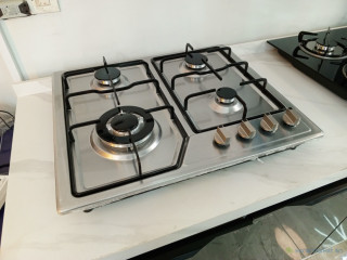 Plaque encastrable moderne gris