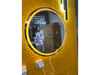 Miroir led murale