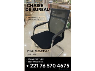 Chaise de bureau, salle de conférence,