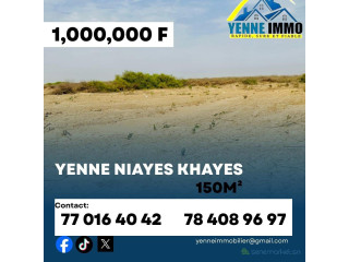 Terrain à vendre yenne niayes khayes