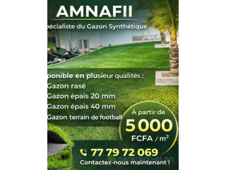 GAZON SYNTHETIQUE RASE & EPAIS QUALITE PREMIUM