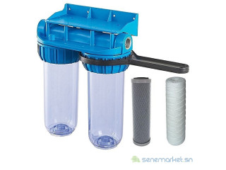 Promotion Tabaski : Filtre à eau double + cartouche WF14A