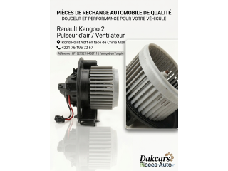 Renault Kangoo 2 pulseur d'air, ventilateur