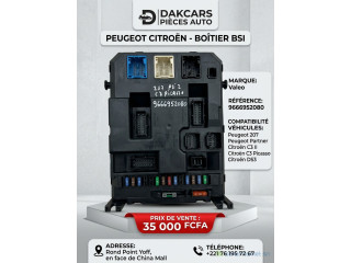 Peugeot 207, Partner, Citroen C3 II, DS3 boitier BSI
