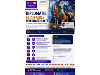 MAROC-FORMATION PROFESSIONNELLE DIPLOMATIE & AFFAIRES INTERNATIONALES