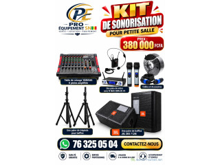 PACK DE SONORISATION POUR PETITE SALLE