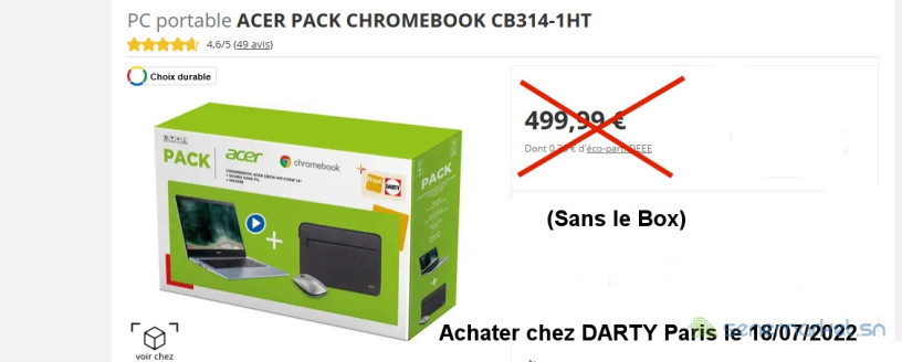 vends-acer-chromebook-neuf-cb314-1ht-1080-hd-touch-screen-big-0