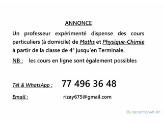 Cours à Domicile