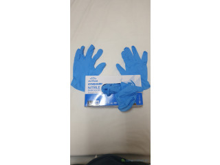 Gants d'examens en nitrile sans latex jetables S/M/L