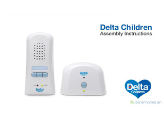 Delta Children's Safe-n-Clear, moniteur audio pour bébé
