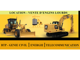 Location D'engins De Chantier Au Senegal Pelle, Excavatrice, Chargeur....