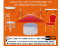 location-journaliere-de-chaises-de-tables-et-de-tapis-rouge-couloir-a-dakar-small-0