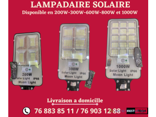 VENTE DE LAMPADAIRE SOLAIRE AU SENEGAL