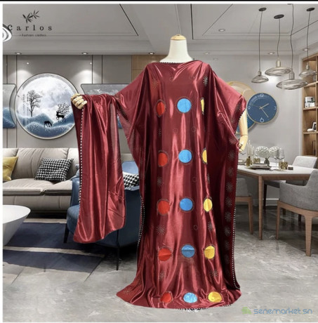 robe-tres-classe-avec-foulard-big-0