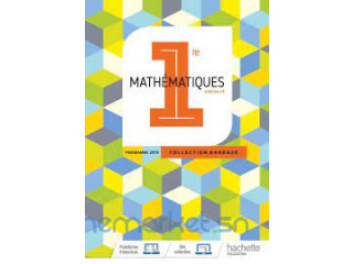 Barbazo Maths 1ère - Livre élève - Ed. 2019