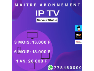 Abonnement IP TV