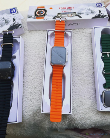 montre-connecte-ultra-800-serie-8-couleur-orange-et-noir-waterproof-big-0