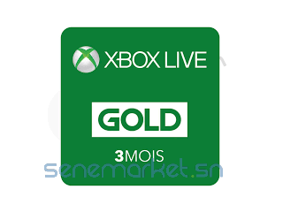 Carte cadeaux Xbox live Gold