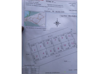 A vendre 12 terrains a lac rose