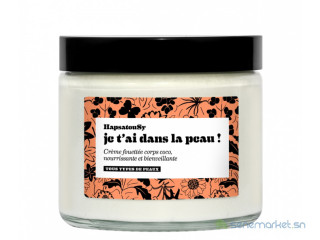 Crème fouettée a base de karité et dhuile de coco