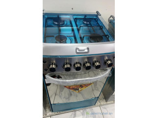 CUISINIERE INOX 4 FEUX ASTECH FULL OPTION