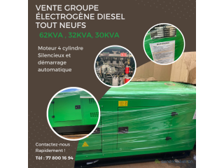 Groupe Électrogène Diesel Tout Neufs