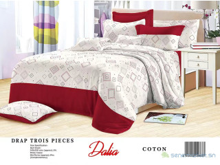 Draps en coton de qualité