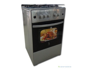 CUISINIERE INOX 4 FEUX ROCH
