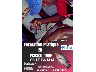 Formation pratique en Pisciculture