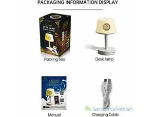 Lampe de bureau lecteur coran