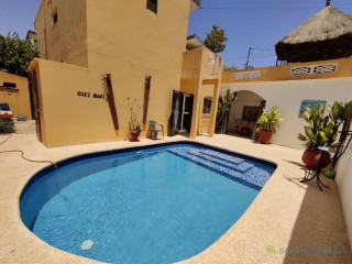 Ngaparou - Villa de 3 chambres avec piscine à louer avec max de confort