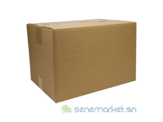 Lot de 25 Cartons pour d expédition de colis dimension 38/24/22