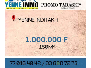 TERRAIN A VENDRE YENNE NDITAKH