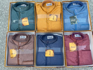 Qamis saoudien de luxe 100% coton