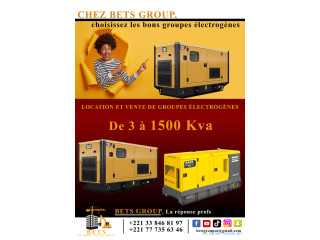 Groupe électrogène a vendre